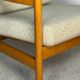 Pair of vintage wooden armchairs