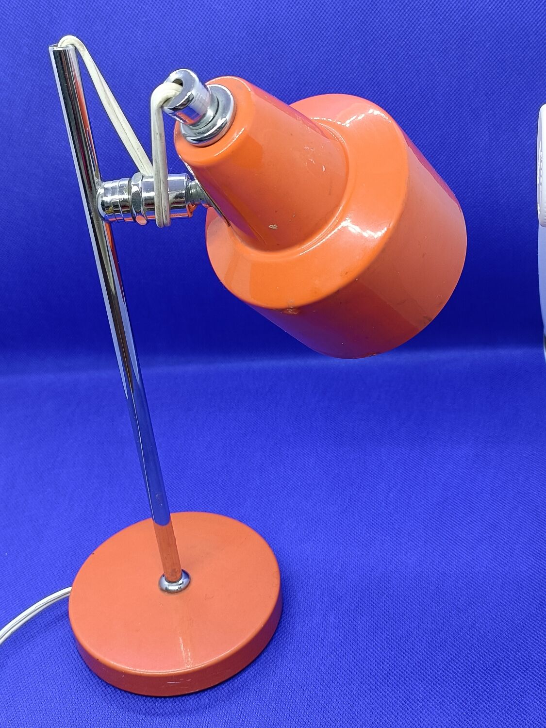 Lamp 60/70 orange, chrome