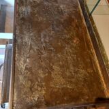 Antique metal medical cabinet