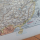 Carte géographique ancienne Chine Larousse
