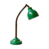 Green desk lamp from the 1950s