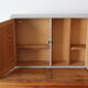 Greyed wood medicine cabinet
