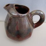 Art Deco sandstone octagonal pitcher