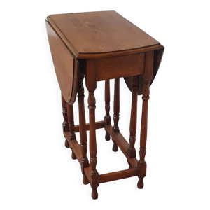 table d'appoint à abattants