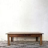 farmhouse coffee table with drawer