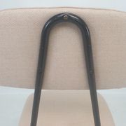 Set of 4 Italian Metal Dining Chairs, 1960's