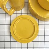 Yellow Dinnerware Set by Massimo Vignelli for Heller, 1970