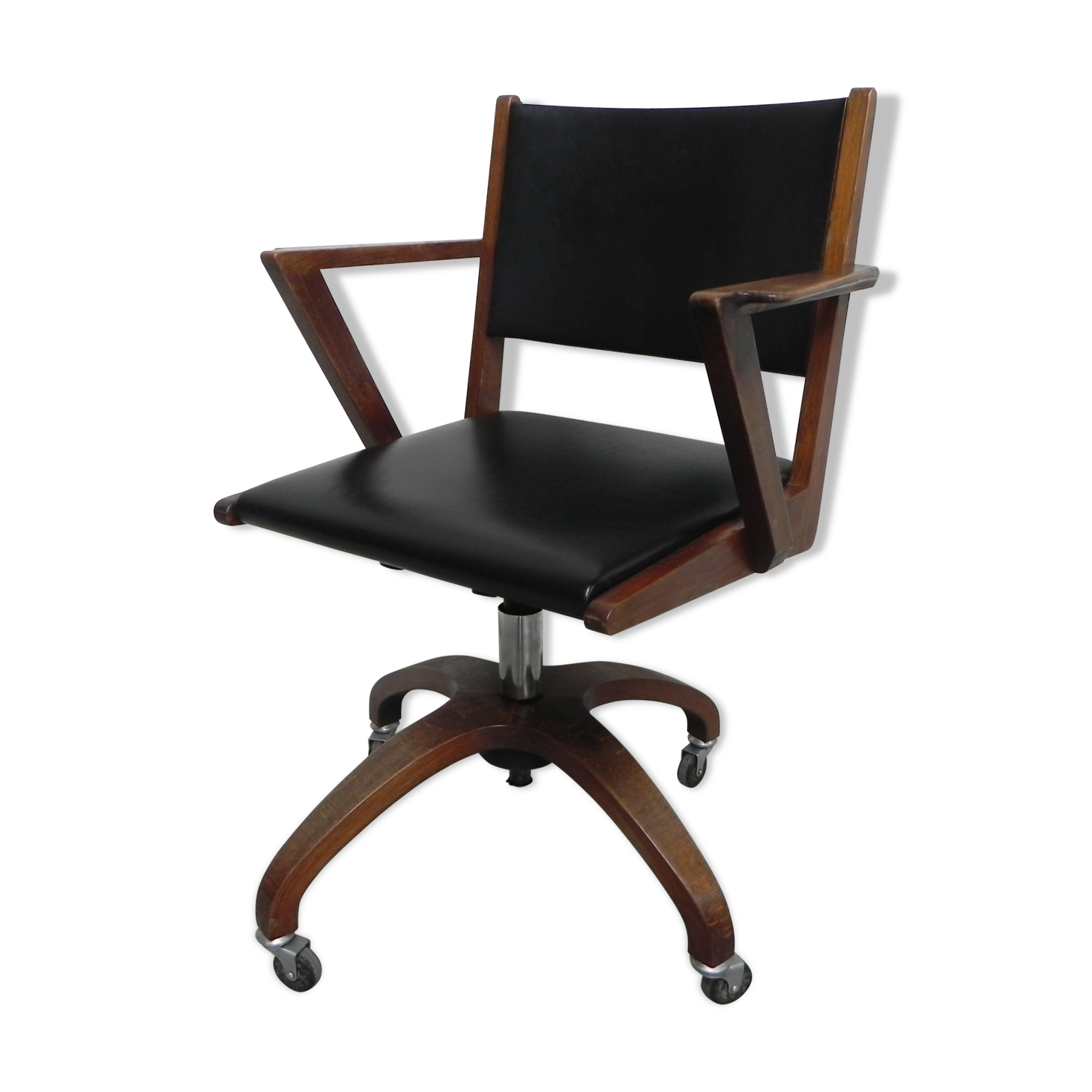Vintage swivel office chair