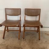 Pair of koka baumann chairs