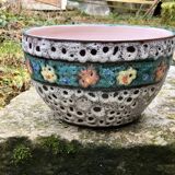 Cache pot céramique lave Vulcain France