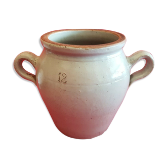 Old vase cache old jug pot numbered 12
