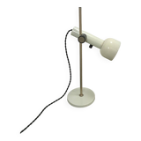 Wit metalen bureaulamp, tafellamp