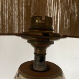 Gourd lamp in vintage stoneware 60s