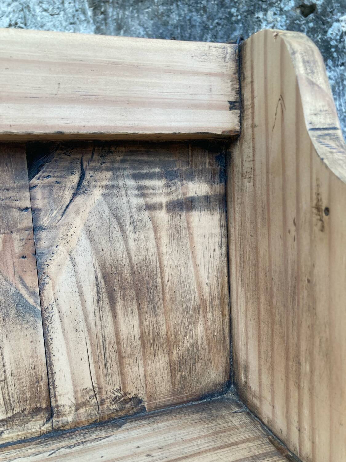 Vintage bookshelf