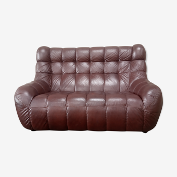 Vintage cubist lounge sofa