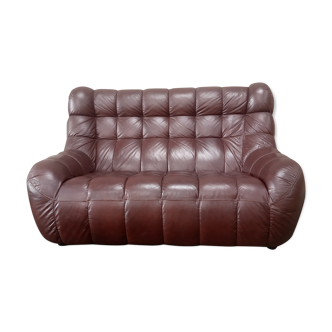 Vintage cubist lounge sofa