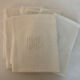 JG (or IC) monogrammed napkins