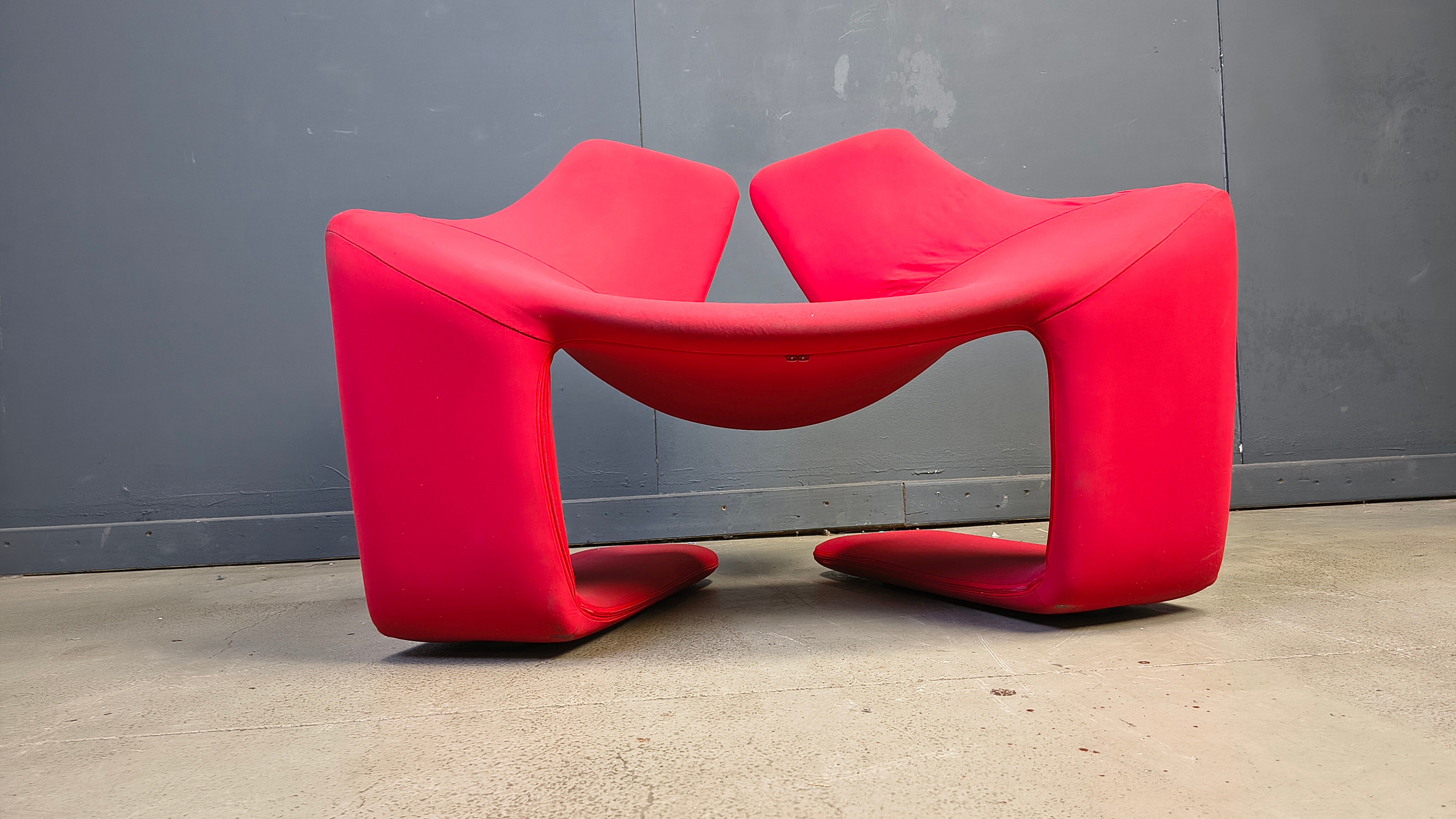 Zen lounge chair by Kwok Hoi Chan for Steiner Paris, 1980s