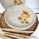 Flat plates in vintage sandstone Saint Amand