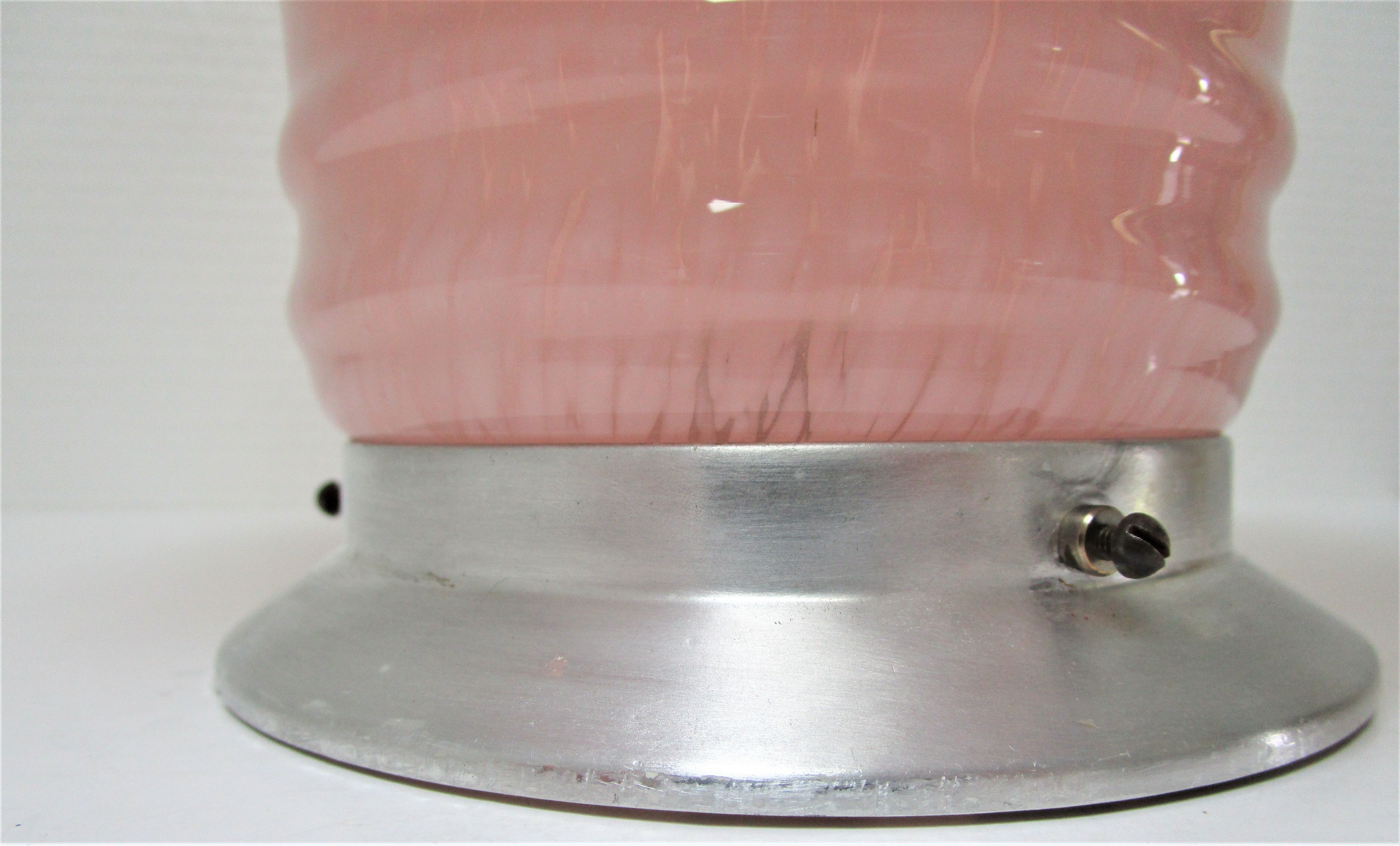 Art Deco glass ceiling lamp 20/30 years