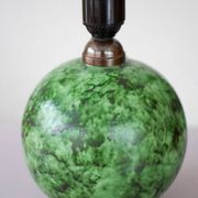 Scandinavian Art Deco table lamp in ceramic by Erik Mornils for Nittsjö, 1930s