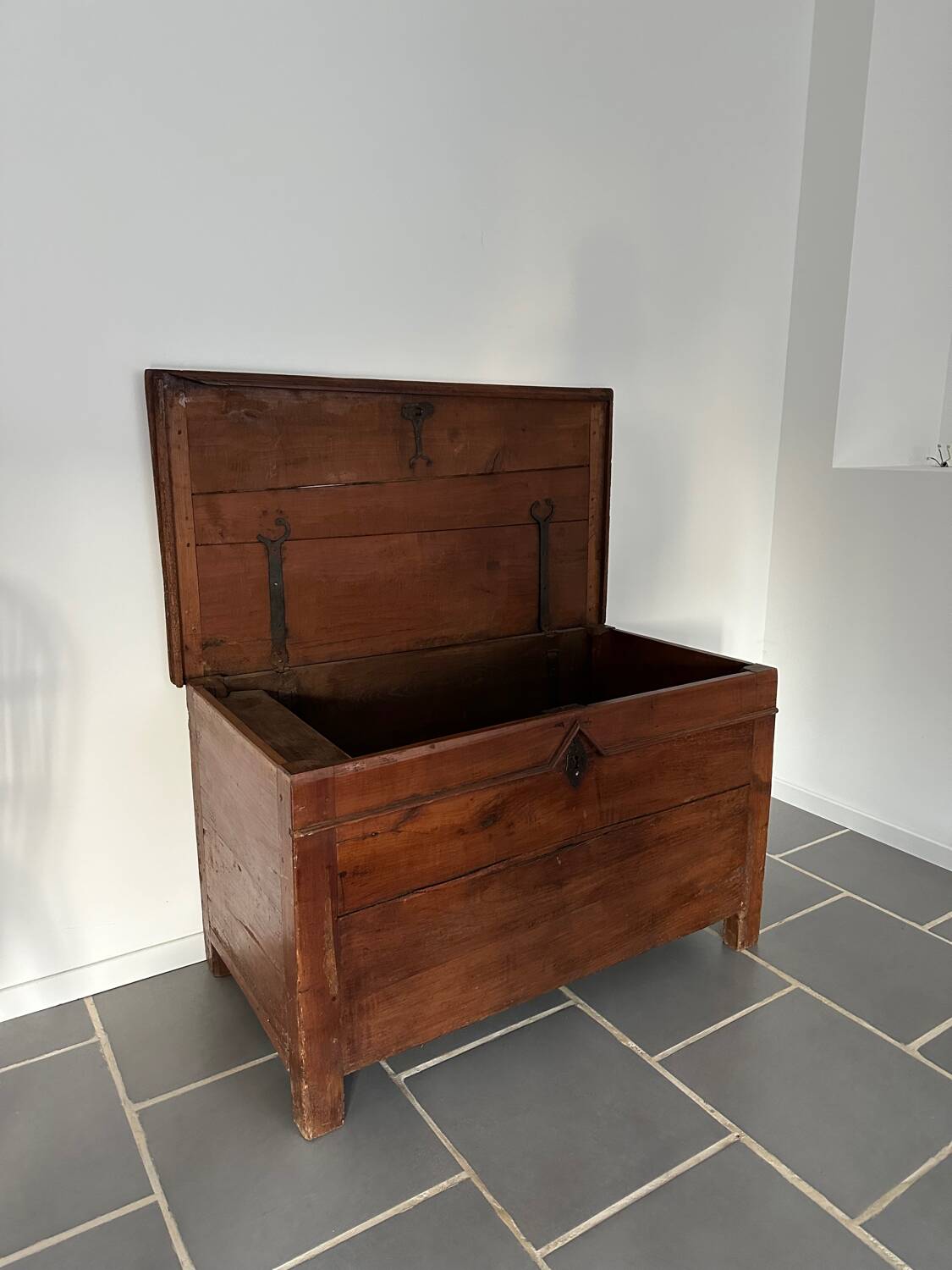 18th century oak chest