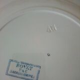 6 dinner plates model royat sarreguemines