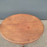 French table in extendable solid oak