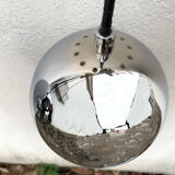 3-ball chrome hanging lamp