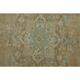 1970s Vintage Persian Handmade Wool Cotton Orange Area Rug 306X381
