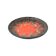 Vintage Terracotta Fruit Bowl Bowl Fat Lava Style Orange Gray 29cm