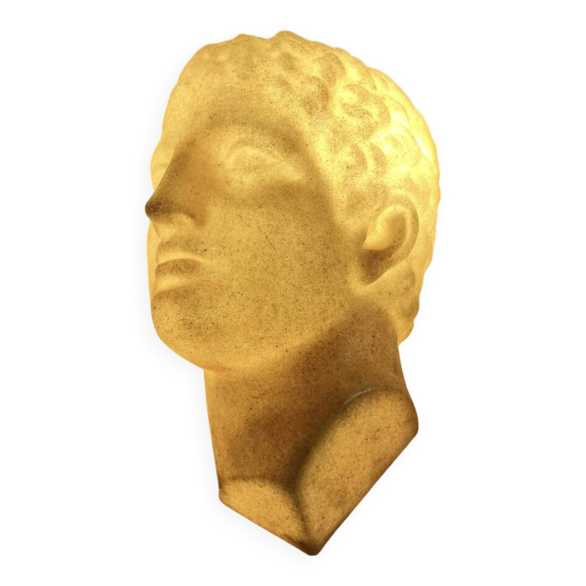 Adonis Wall Lamp in Fibreglass by André Cazenave, France circa 1970