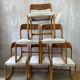 Série de 6 chaises baumann