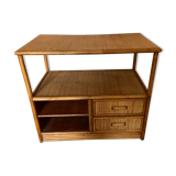 Rattan wicker and wood furniture