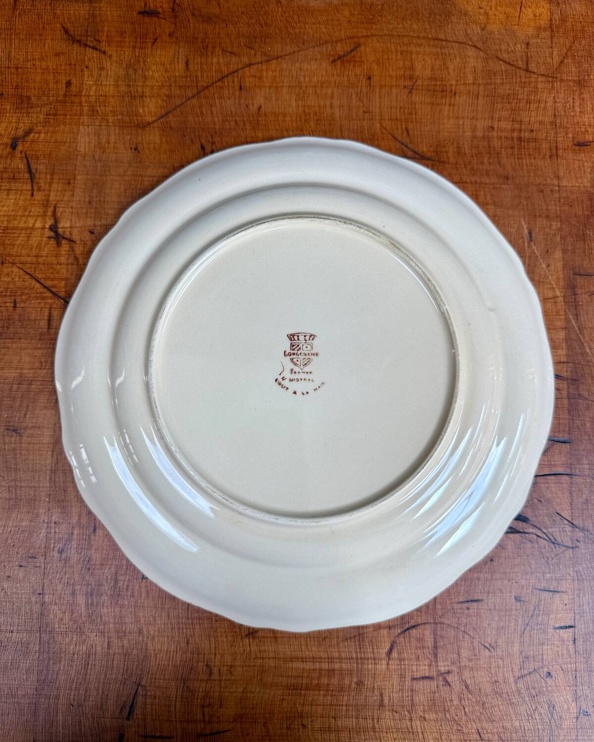 Longchamp Mistral round hollow dish