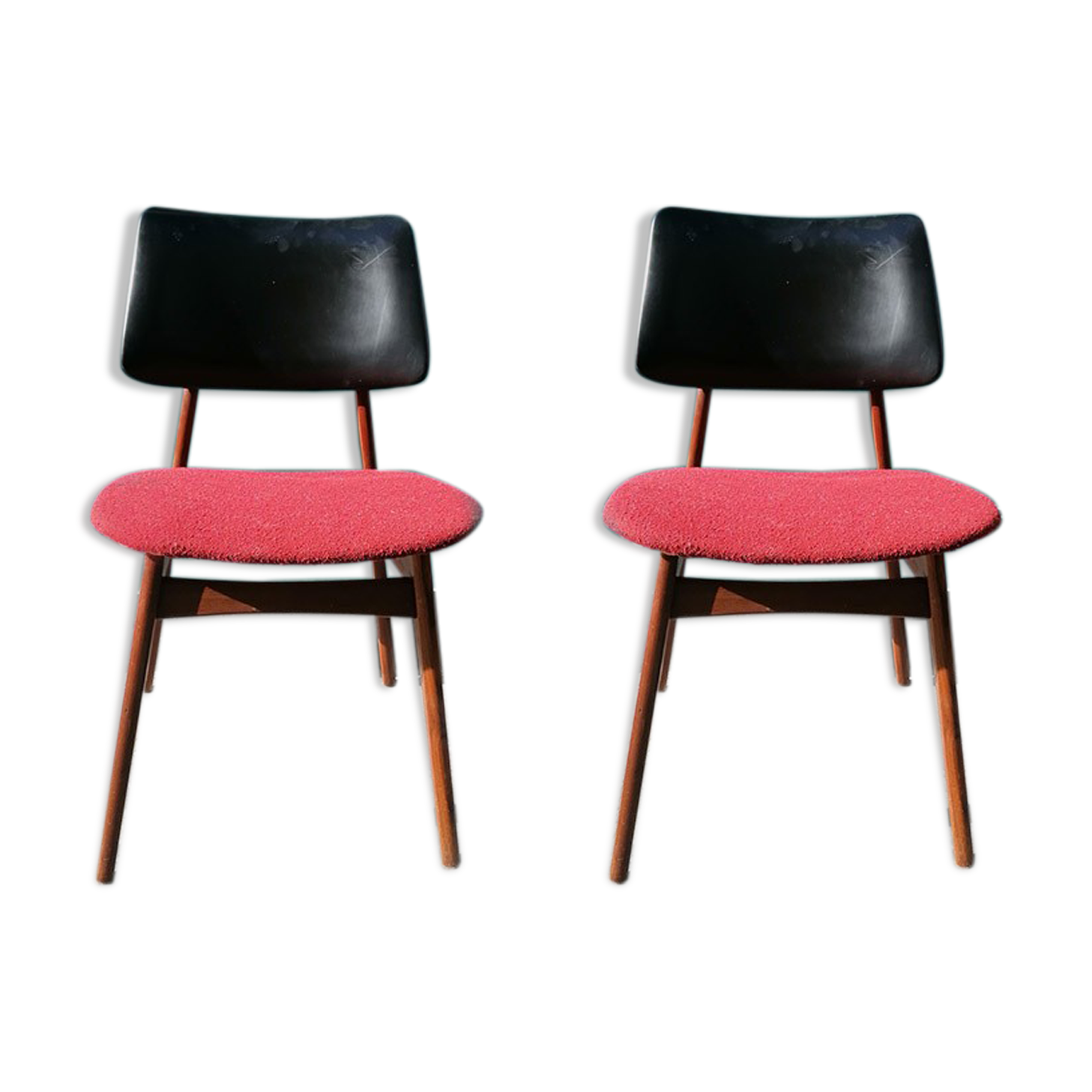 Pair of Scandinavian chairs, 1960