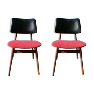 Pair of Scandinavian chairs, 1960