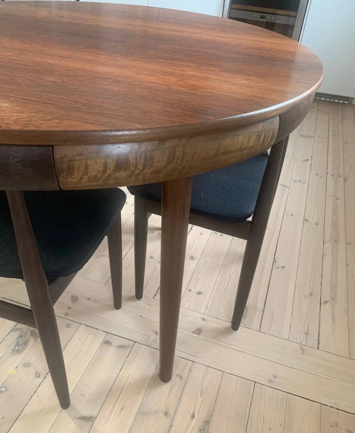 Roundette dining set by Hans Olsen, Denmark 1960s