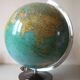 Old luminous terrestrial globe Duplex Columbus Berlin political and physical