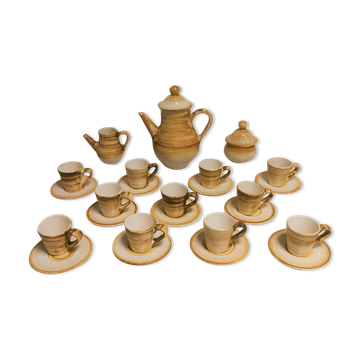 Vintage Coffee Service, Longchamps Ceramics