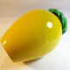 Yellow ceramic vase