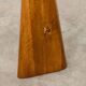 Contemporary sculpture in solid oak 1980