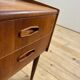 Danish teak bedside table, 1960s