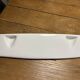 Vintage earthenware bathroom shelf