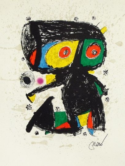 Joan Miro, 15 years old Poligrafa, 1980. Original lithograph