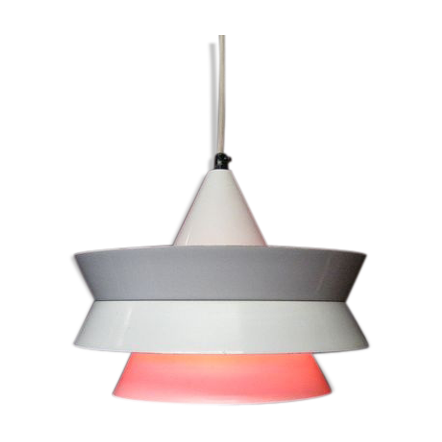 Trava pendant lamp by Carl Thore - Granhaga metalindustri - Sweden - 1960-1969 - Aluminium