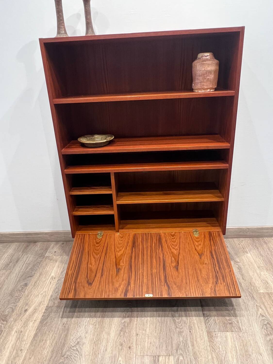 Scandinavian teak bookcase