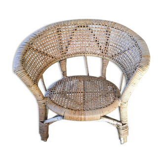 Child rattan chair