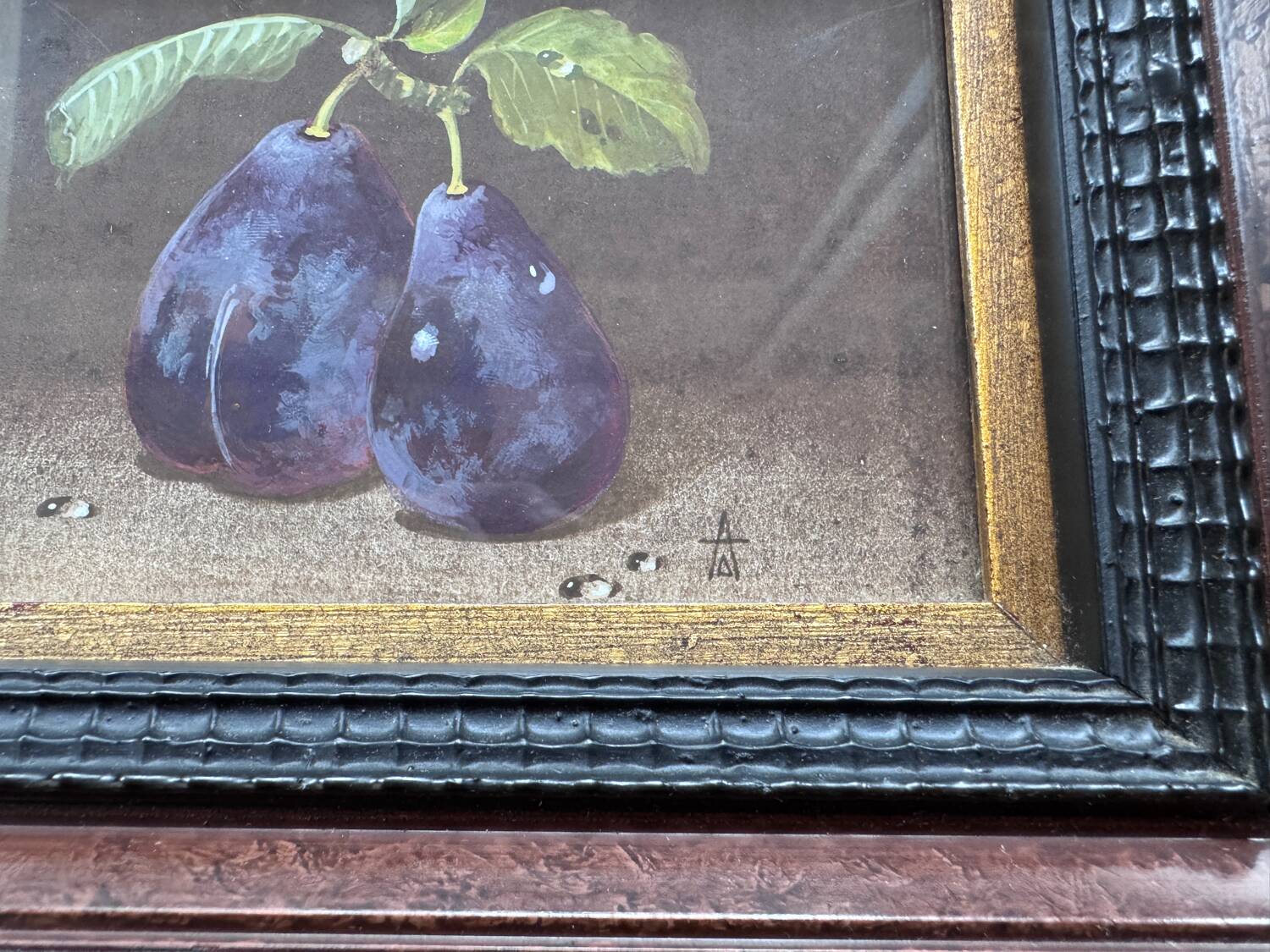 « Quetsche » par André Doroguine - Gouache - École de St Petersbourg -