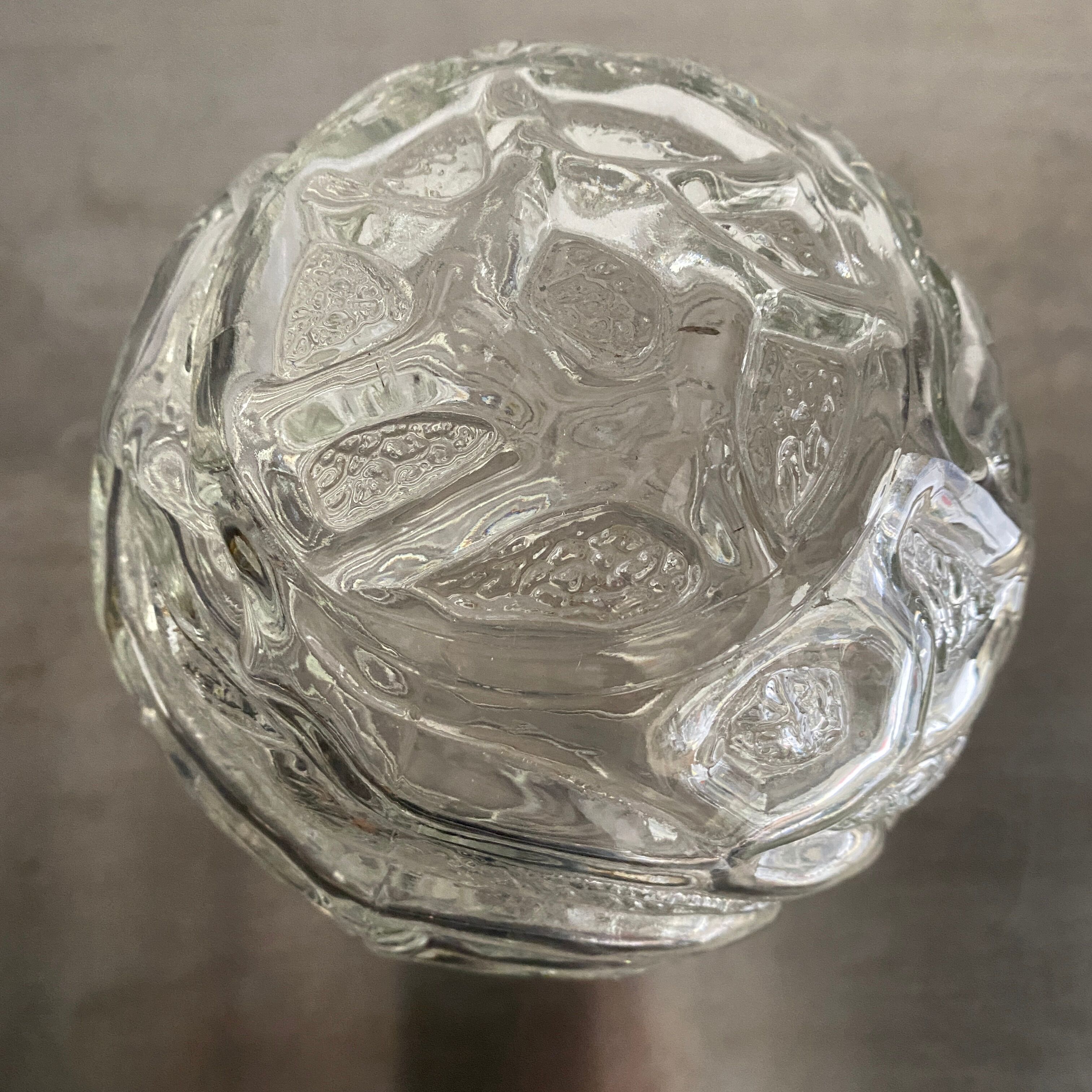 Lot 3 vintage glass hanging lamps